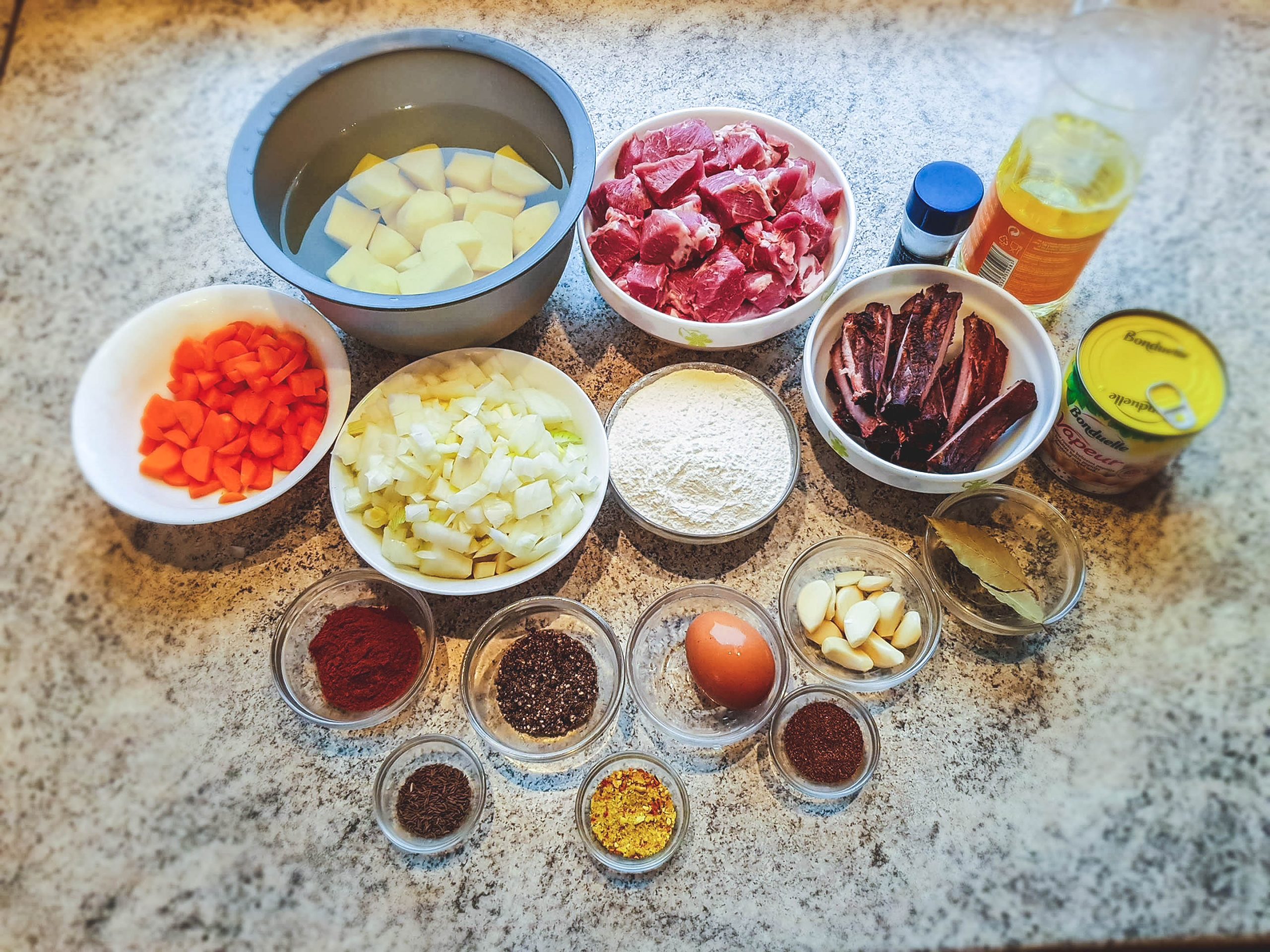 Pasiruošiam ingredientus